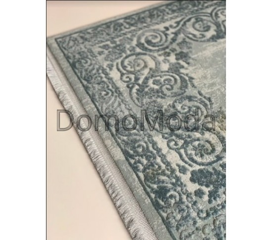 Акриловий килим Asi Plus L992A Coken Kyu Turkuaz - Висока якість за найкращою ціною в Україні зображення 5.